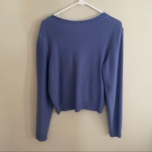 Periwinkle sweater